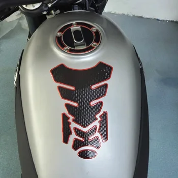 2 universalūs 3D motociklų degalų bako lipdukai Automobilio modifikacijos įbrėžimų padengimo lipdukai Kūno dekoravimo lipdukai