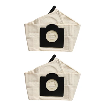 2X plaunami filtrų maišeliai Karcher WD3 Premiu dulkių siurblio maišelio prosceninė vakuuminė dalis
