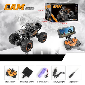Alloy Off Road Gesture Strong Grip Rc Crawler Car Hollow Tire Remote Control Car With Camera Rc Car Rc Drift Car Boys Toy