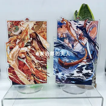 Anime demoniško auginimo didmeistris MDZS Wei Wuxian Lan Wangji senovės stiliaus akrilo stovo figūrinis modelis Stalo dovana
