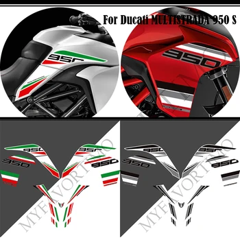Ducati MULTISTRADA 950 S 950S lipdukai lipdukai Lipdukai Bako trinkelės rankenos Motociklų apdaila Sparno apsauga Dujų mazuto rinkinys Kelias