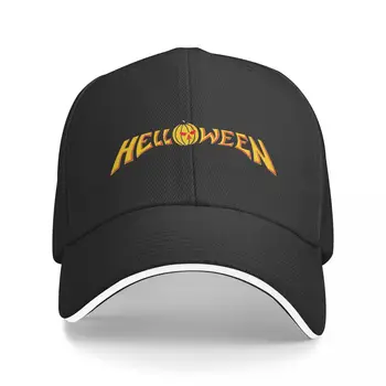 Helloween Logo Beisbolo kepuraitės Mada Heavy Metal sumuštinių kepurės Vyrai Moterys Reguliuojamos kepurės Skrybėlė Bėgimas Golfas
