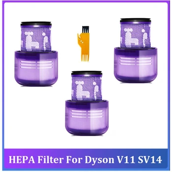 HEPA filtras Belaidžio dulkių siurblio priedai plaunamas filtras Dysons V11 SV14