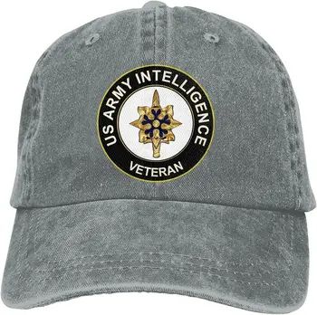 JAV armijos veteranų žvalgyba Reguliuojama Unisex sumuštinių kepurė Džinsinės kepurės Beisbolo kepuraitė Suaugusiųjų kaubojaus skrybėlė