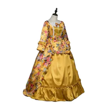 KEMAO-Marie Antoinette suknelė, viduramžių suknelės, vintažinis kamuolinis chalatas, įkvėpti elegantiški kostiumai, viduramžių renesansas, atostogos