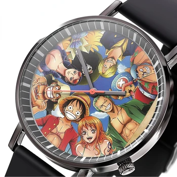 One Piece Luffy Vaikų laikrodis Anime veiksmo figūrėlė Ugnies kumštis Tūzas Vyrų berniuko mergaitės laikrodis Analoginis kvarcas vaikams Žiūrėti dovanas