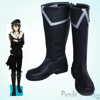 Sakuma Rei Ansamblio žvaigždės Cosplay batai Anime žaidimas Cos long Boots ES UNDEAD Cosplay kostiuminiai rekvizitiniai batai Con Halloween vakarėliui